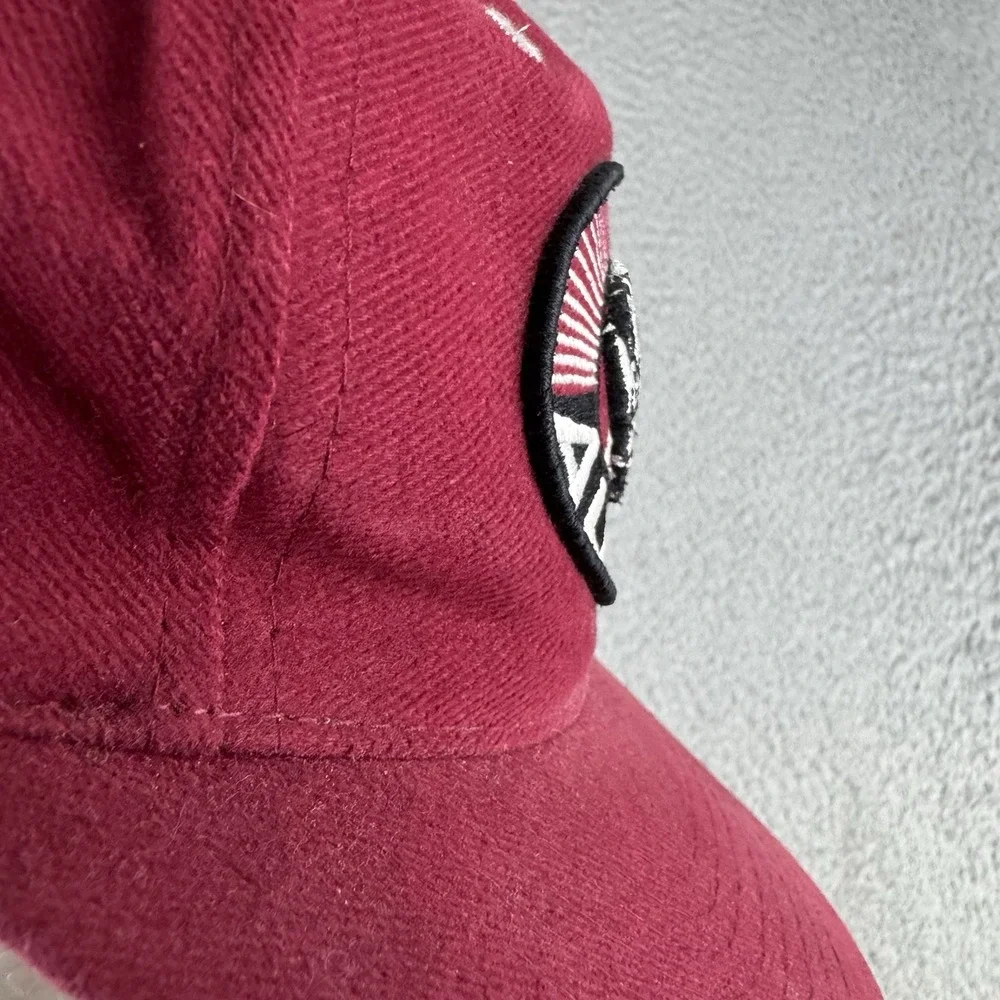 Vintage Alabama Crimson Tide Snapback Hat Maroon Embroidered Patch Logo TOTW